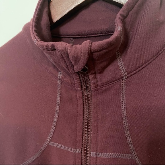 Lululemon Maroon/Purple Jacket (no tag) Measured Sz 6 - Picture 4 of 5